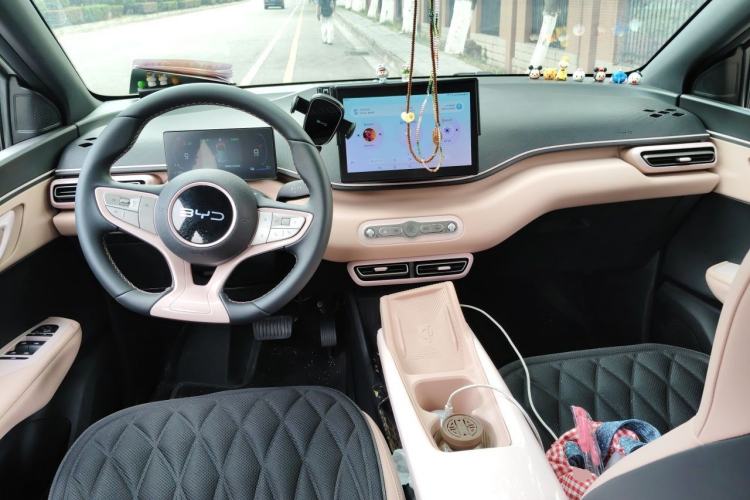 Used BYD Seagull 2025 Model Smart Drive Version 405km Free-Spirited Version Center Console