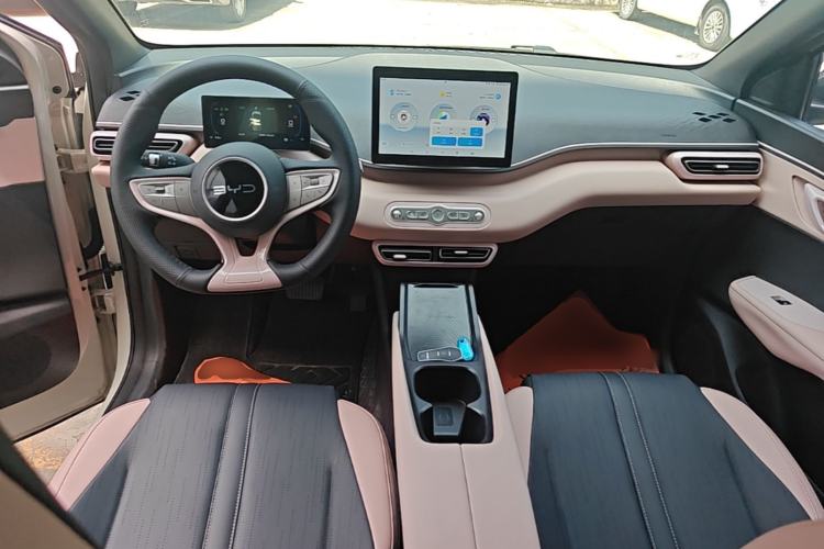 Used BYD Seagull 2025 Model Smart Drive Version 405km Free-Spirited Version Center Console