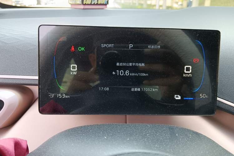 Used BYD Seagull 2025 305km Active Version Instrument Cluster