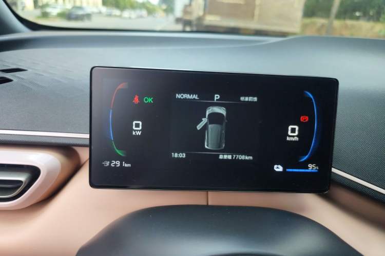 Used BYD Seagull 2025 305km Active Version Instrument Cluster