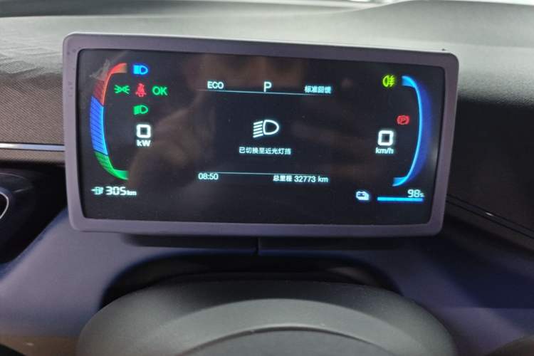Used BYD Seagull 2025 Intelligent Driving Version 305 km Dynamic Edition Instrument Cluster