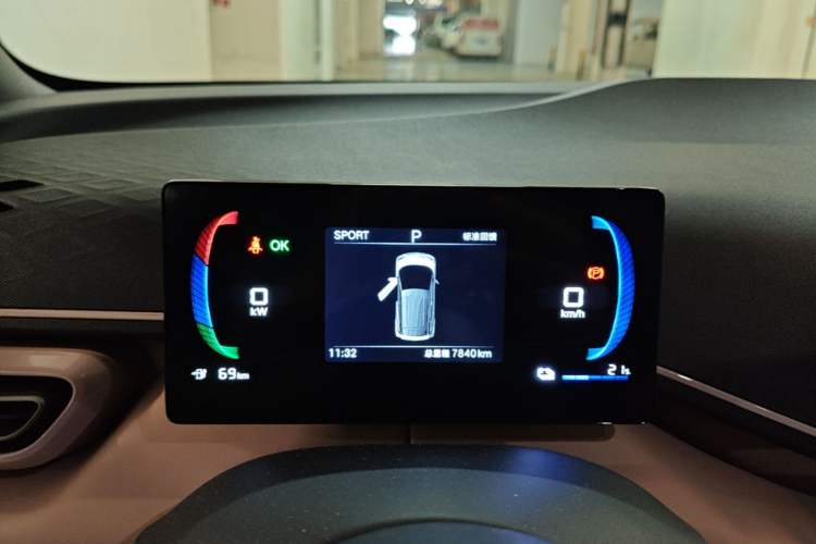 Used BYD Seagull 2025 305km Active Version Instrument Cluster