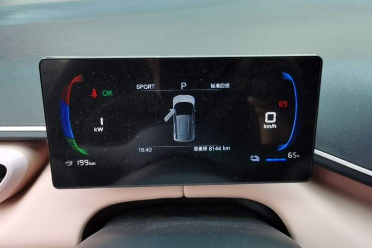 Used BYD Seagull 2025 Intelligent Driving Version 305 km Dynamic Edition Instrument Cluster