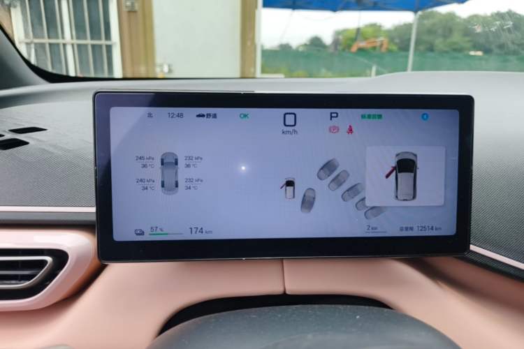 Used BYD Seagull 2025 Smart Drive Version 305 km Freedom Edition Instrument Cluster