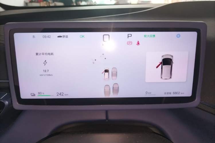 Used BYD Seagull 2025 Smart Drive Version 305 km Freedom Edition Instrument Cluster