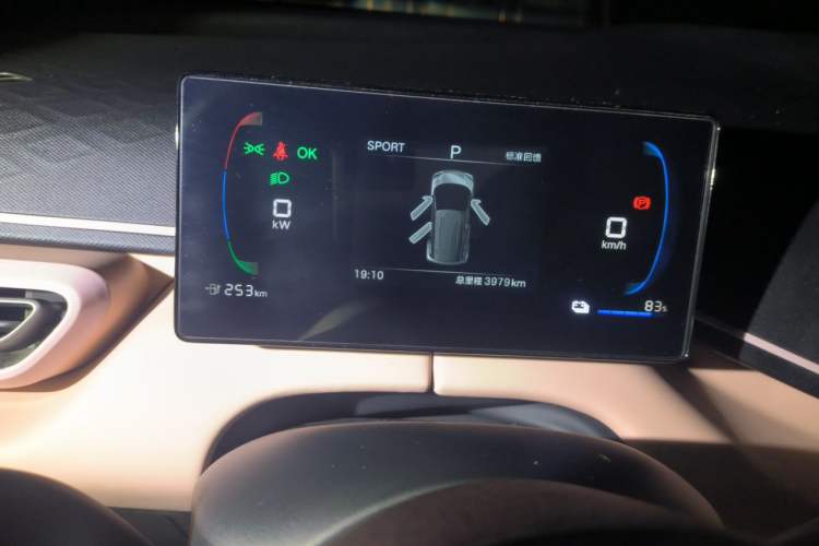 Used BYD Seagull 2025 305km Active Version Instrument Cluster