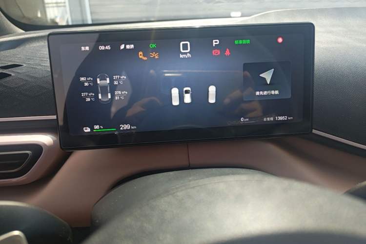 Used BYD Seagull 2025 Smart Drive Version 305 km Freedom Edition Instrument Cluster