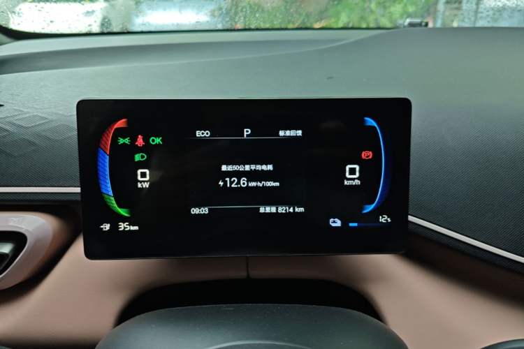 Used BYD Seagull 2025 Intelligent Driving Version 305 km Dynamic Edition Instrument Cluster