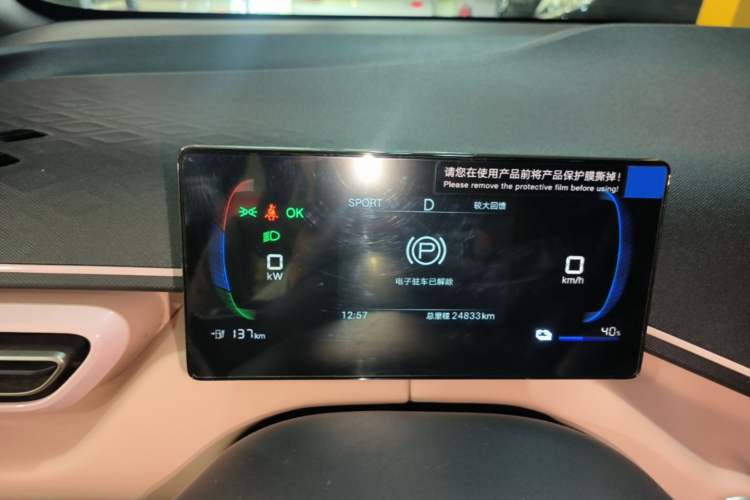 Used BYD Seagull 2025 305 km Free Version Instrument Cluster