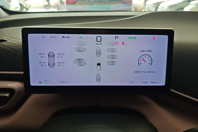 Used BYD Seagull 2025 Smart Drive Version 305 km Freedom Edition Instrument Cluster