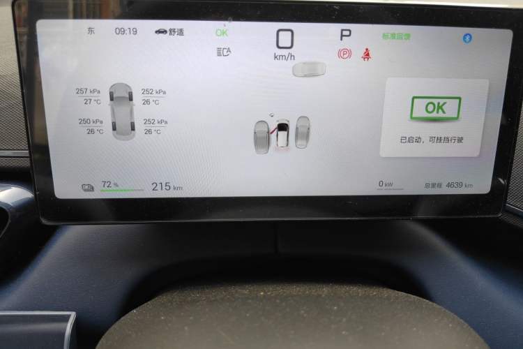 Used BYD Seagull 2025 Smart Drive Version 305 km Freedom Edition Instrument Cluster