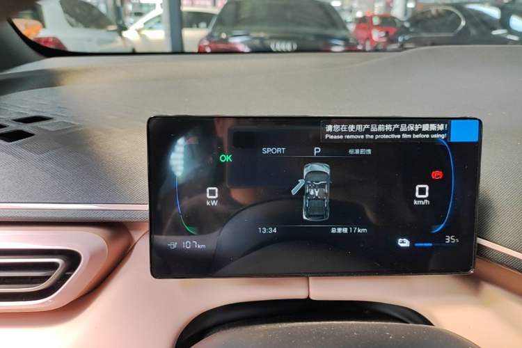 Used BYD Seagull 2025 Intelligent Driving Version 305 km Dynamic Edition Instrument Cluster