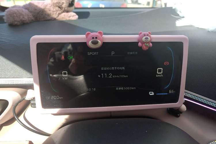 Used BYD Seagull 2025 305 km Free Version Instrument Cluster