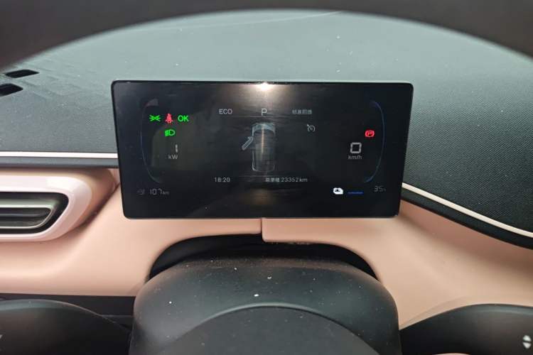 Used BYD Seagull 2025 305km Active Version Odometer Close Up