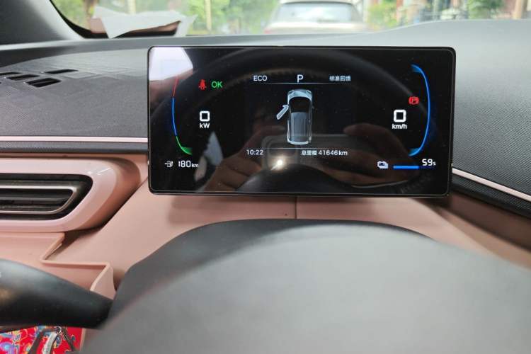 Used BYD Seagull 2025 305 km Free Version Odometer Close Up