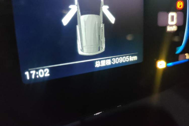 Used BYD Seagull 2025 305km Active Version Odometer Close Up