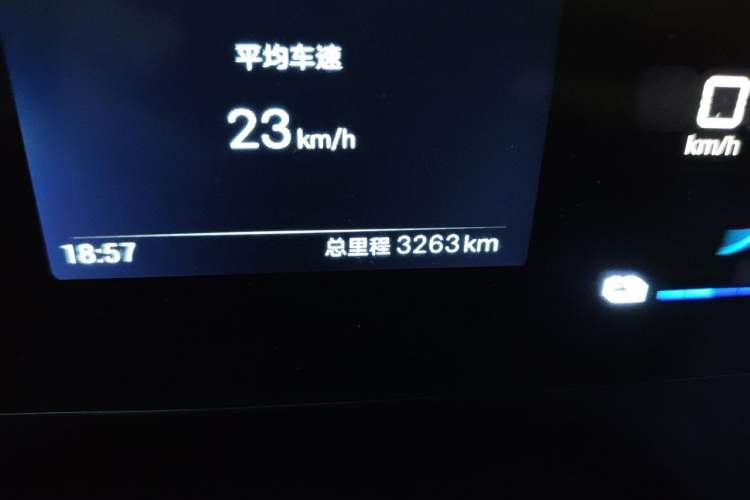 Used BYD Seagull 2025 305km Active Version Odometer Close Up