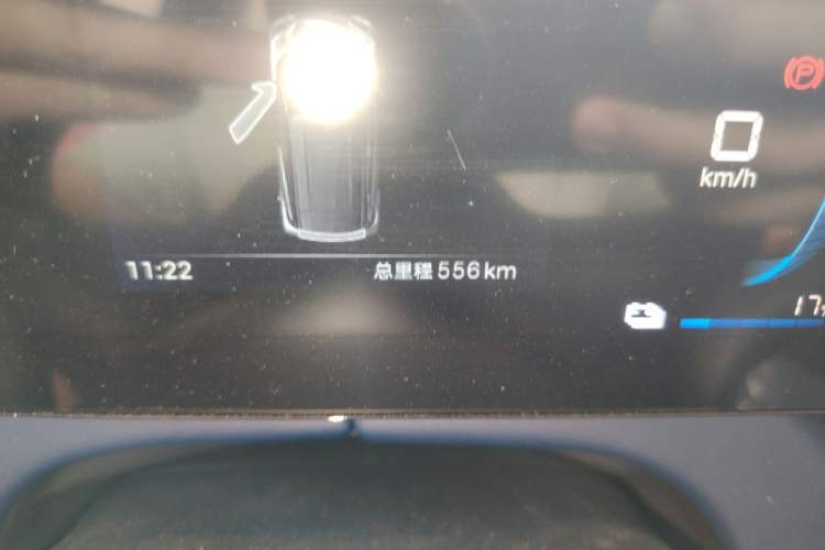 Used BYD Seagull 2025 Intelligent Driving Version 305 km Dynamic Edition Odometer Close Up