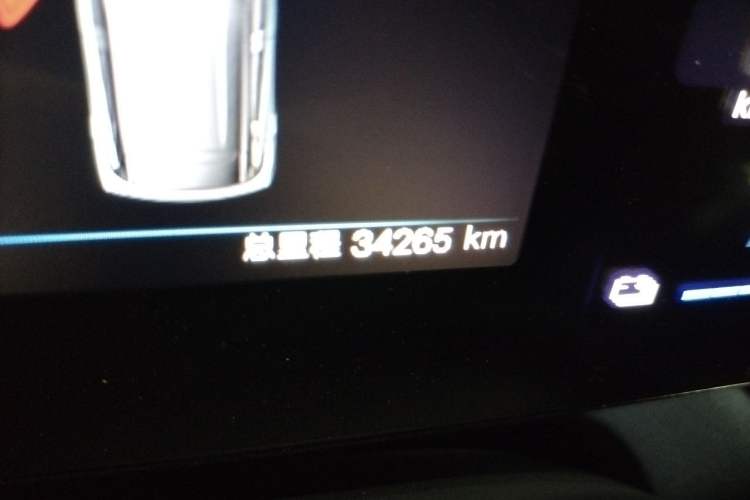 Used BYD Seagull 2025 405 km Flying Edition Odometer Close Up