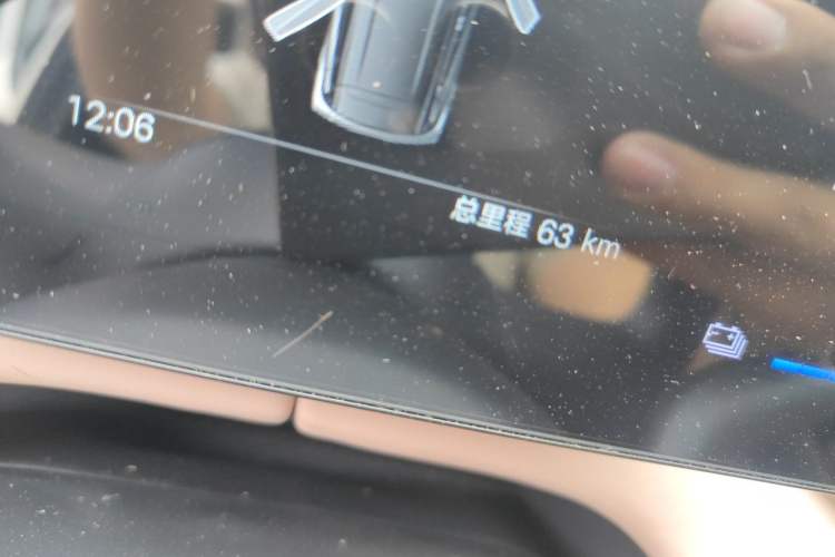 Used BYD Seagull 2025 Intelligent Driving Version 305 km Dynamic Edition Odometer Close Up