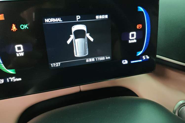 Used BYD Seagull 2025 305km Active Version Odometer Close Up