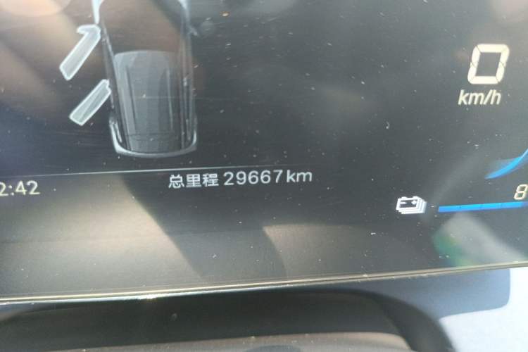 Used BYD Seagull 2025 305km Active Version Odometer Close Up