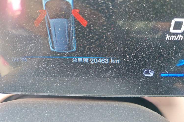 Used BYD Seagull 2025 405 km Flying Edition Odometer Close Up