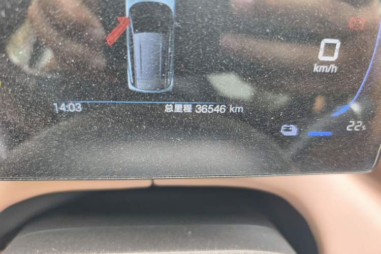 Used BYD Seagull 2025 405 km Flying Edition Odometer Close Up