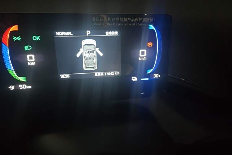 Used BYD Seagull 2025 305km Active Version Odometer Close Up
