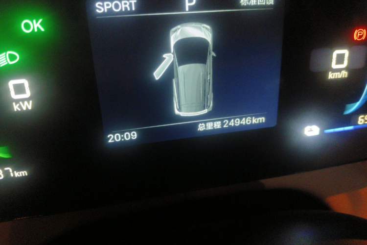Used BYD Seagull 2025 305 km Free Version Odometer Close Up