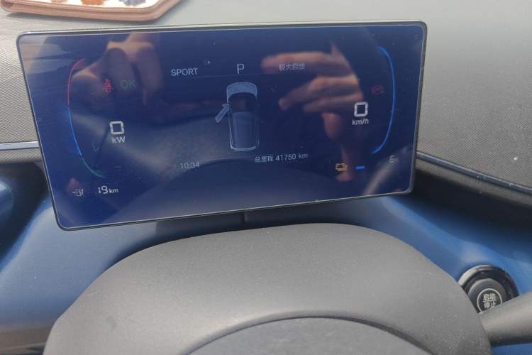 Used BYD Seagull 2025 305km Active Version Odometer Close Up