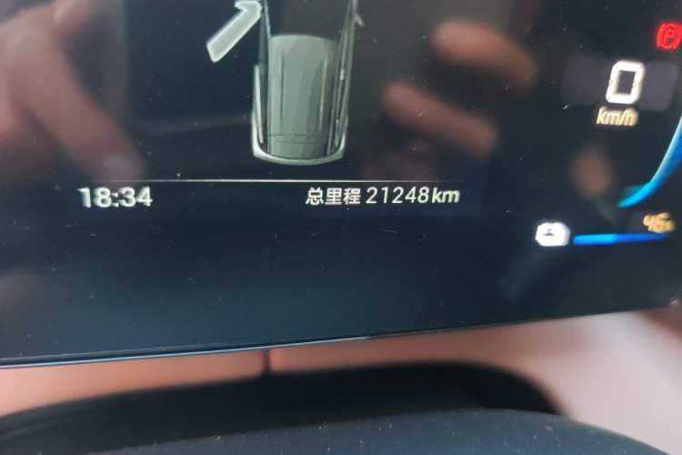 Used BYD Seagull 2025 305km Active Version Odometer Close Up