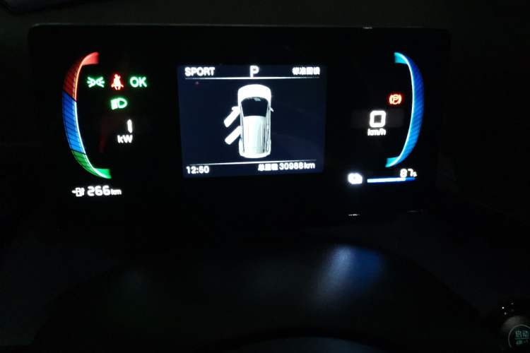 Used BYD Seagull 2025 305 km Free Version Odometer Close Up
