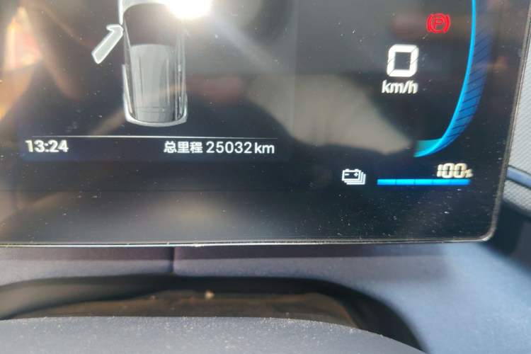 Used BYD Seagull 2025 305 km Free Version Odometer Close Up