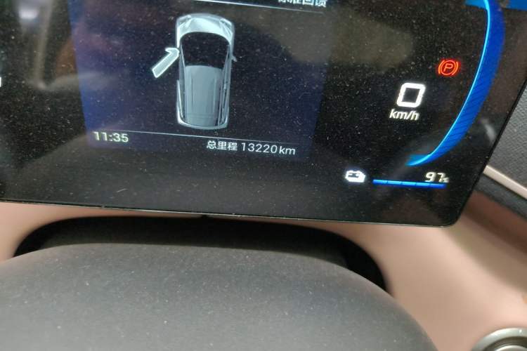 Used BYD Seagull 2025 305 km Free Version Odometer Close Up