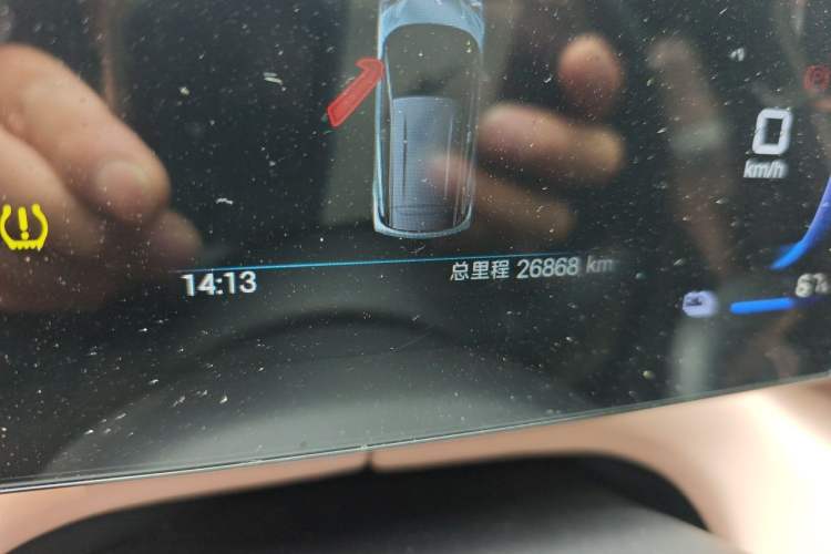 Used BYD Seagull 2025 Model Smart Drive Version 405km Free-Spirited Version Odometer Close Up