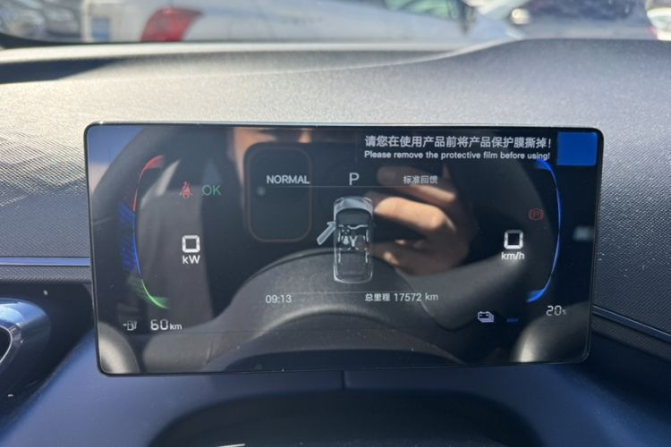 Used BYD Seagull 2025 Intelligent Driving Version 305 km Dynamic Edition Odometer Close Up