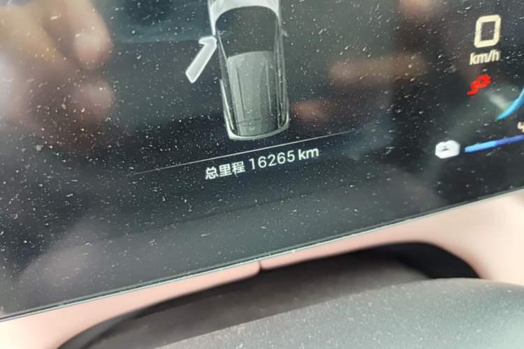 Used BYD Seagull 2025 305km Active Version Odometer Close Up