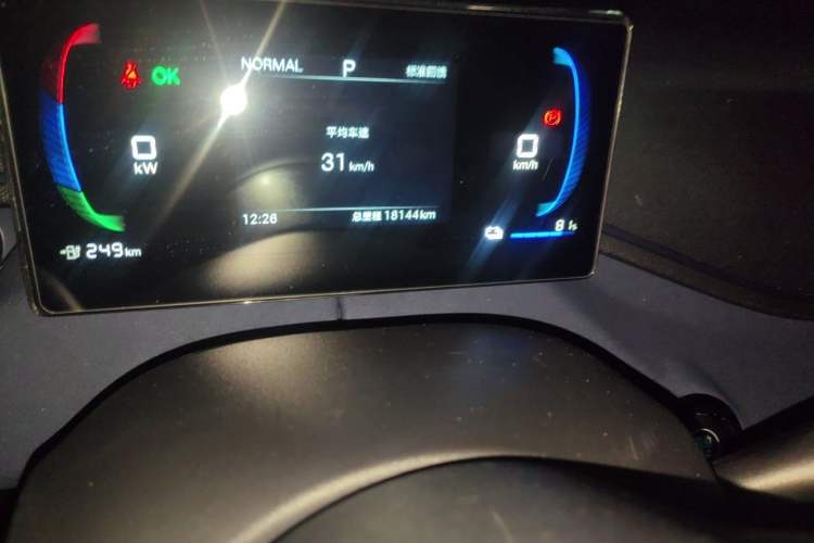 Used BYD Seagull 2025 305km Active Version Odometer Close Up