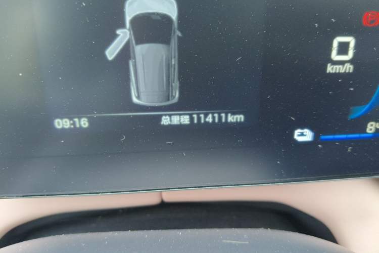 Used BYD Seagull 2025 305km Active Version Odometer Close Up