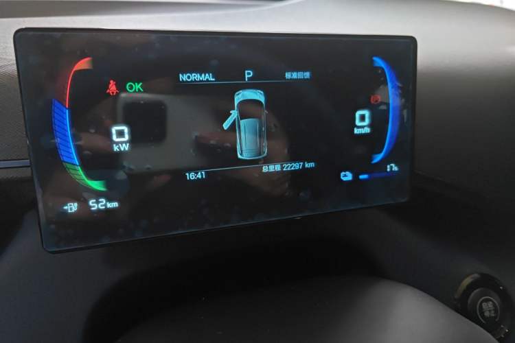 Used BYD Seagull 2025 305 km Free Version Odometer Close Up