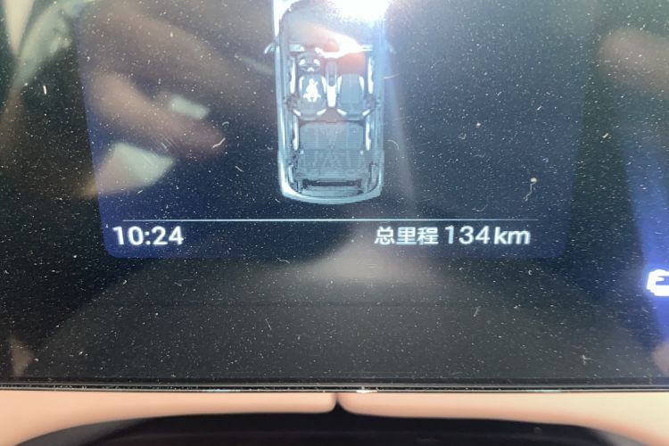 Used BYD Seagull 2025 Intelligent Driving Version 305 km Dynamic Edition Odometer Close Up