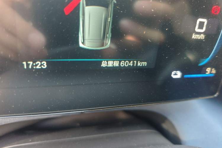 Used BYD Seagull 2025 405 km Flying Edition Odometer Close Up
