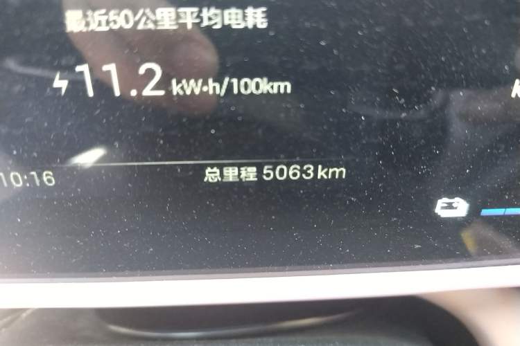 Used BYD Seagull 2025 305 km Free Version Odometer Close Up