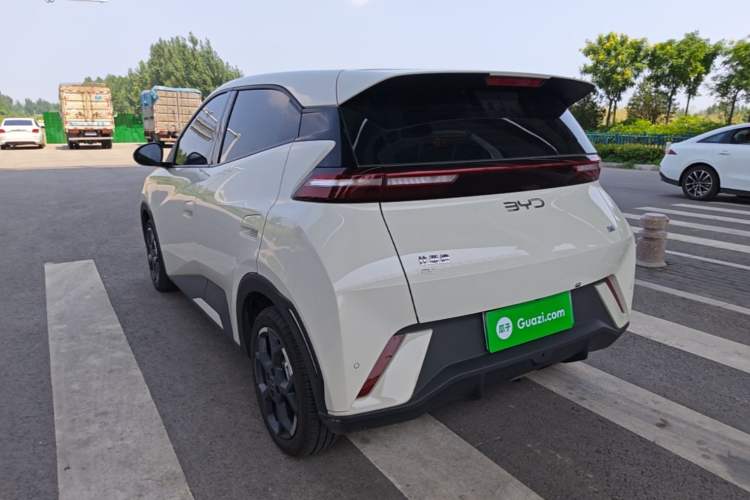 Used BYD Seagull 2025 305 km Free Version Rear Left 45 Deg
