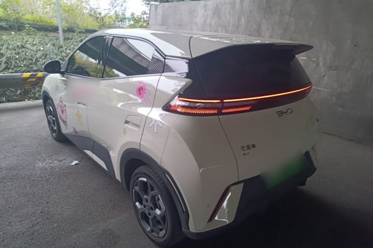 Used BYD Seagull 2025 305 km Free Version Rear Left 45 Deg