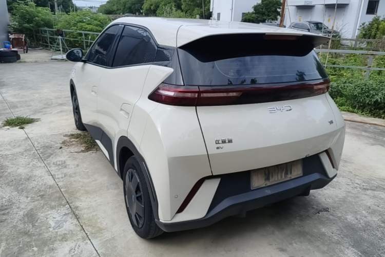 Used BYD Seagull 2025 305km Active Version Rear Left 45 Deg