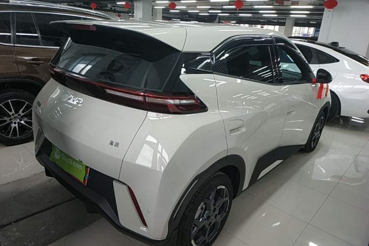 Used BYD Seagull 2025 305 km Free Version Rear Right 45 Deg