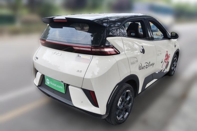 Used BYD Seagull 2025 Model Smart Drive Version 405km Free-Spirited Version Rear Right 45 Deg