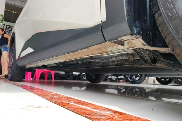 Used BYD Seagull 2025 Smart Drive Version 305 km Freedom Edition Right Side Sill